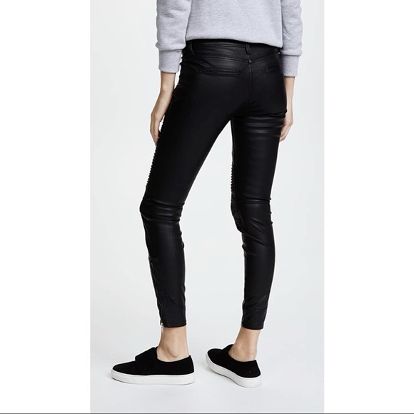 Blanknyc Black Vegan Leather Moto Pants - Picture 6 of 12